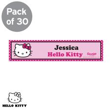 Personalised Hello Kitty Bow Stickers